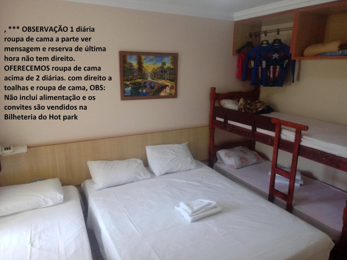 Venha restaurar suas energias e relaxar nas águas quentes DiRoma te espera!!! Apartamento Rio Quente Exterior foto